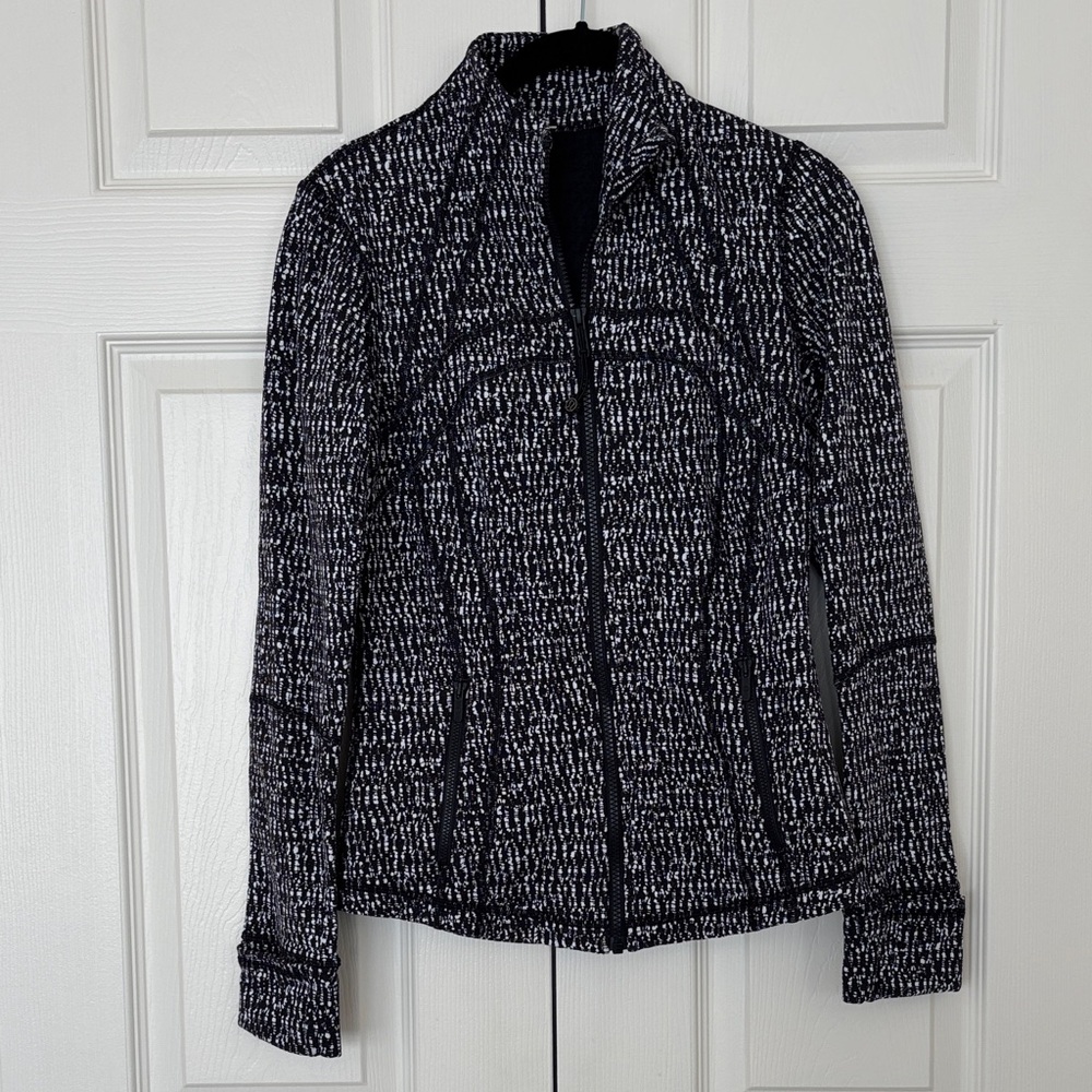 lululemon athletica Black and White Utility Jacket